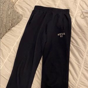 Brandy Melville Montauk Navy blue Sweatpants